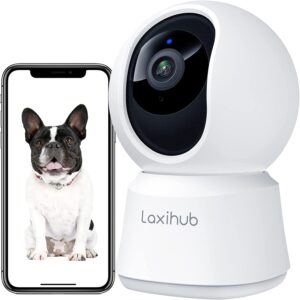 LAXIHUB Cámara Vigilancia Mascotas